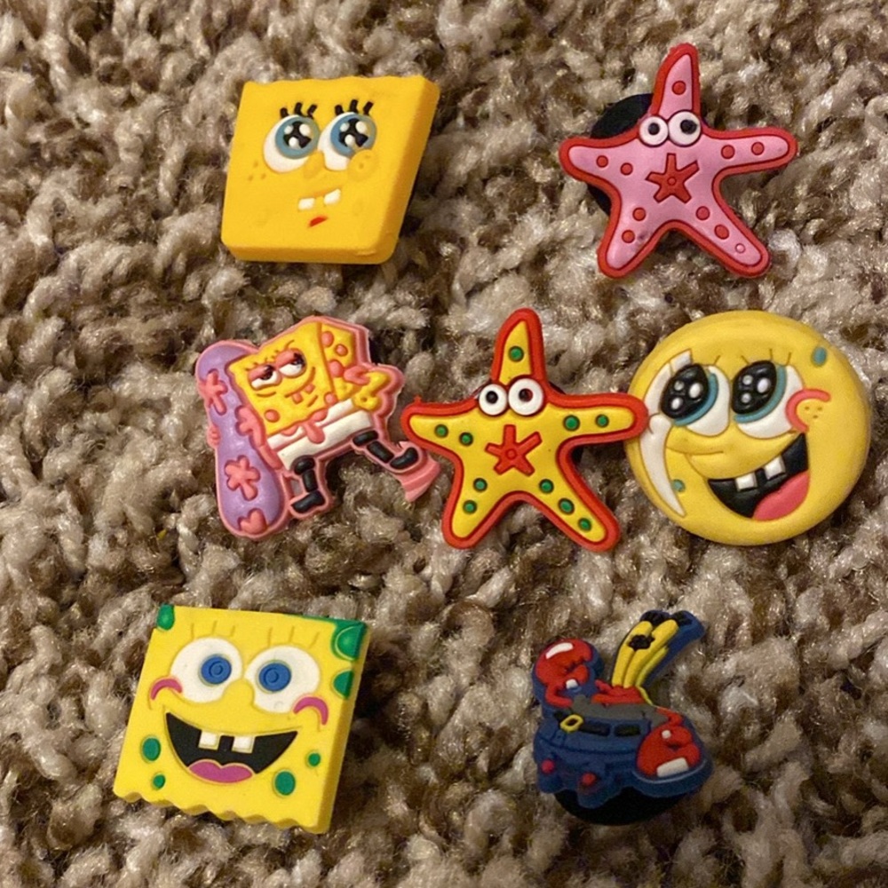 SpongeBob SquarePants Character Jibbitz set